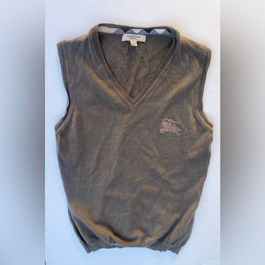 Burberry London burberry london extra fine merino wool sleeveless top womens  M